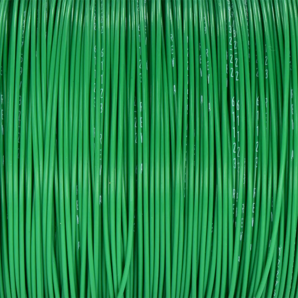 GREEN WIRE TEFZEL 22 AWG