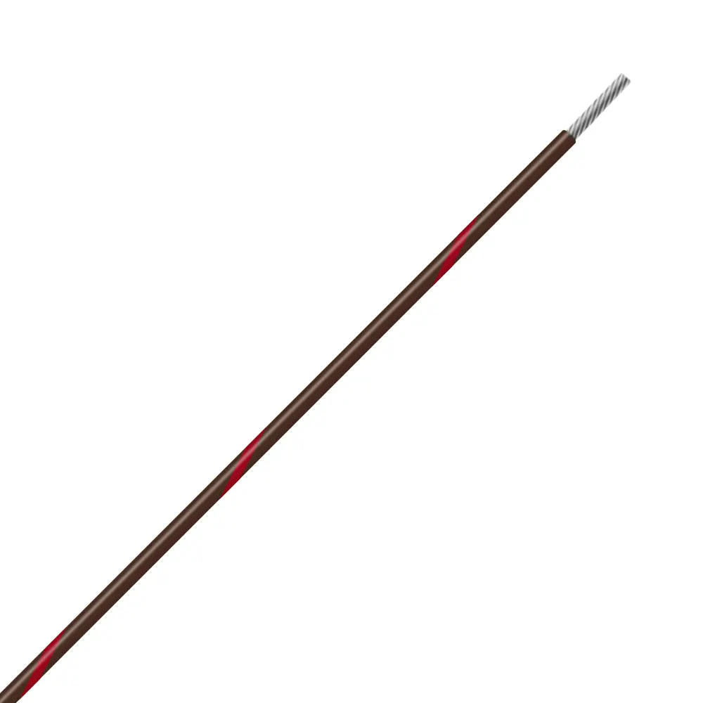 Brown/Red Wire Tefzel 14 AWG