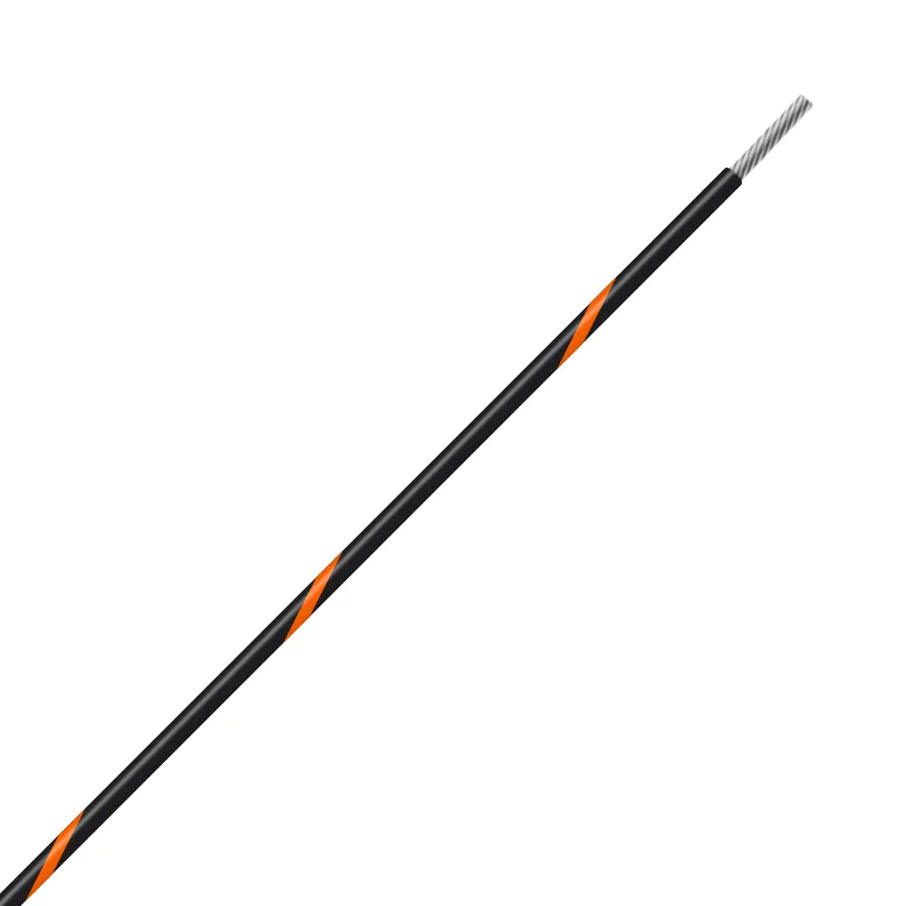 Black/Orange Wire Tefzel 14 AWG