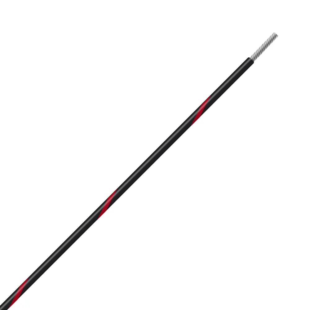 Black/Red Wire Tefzel 18 AWG
