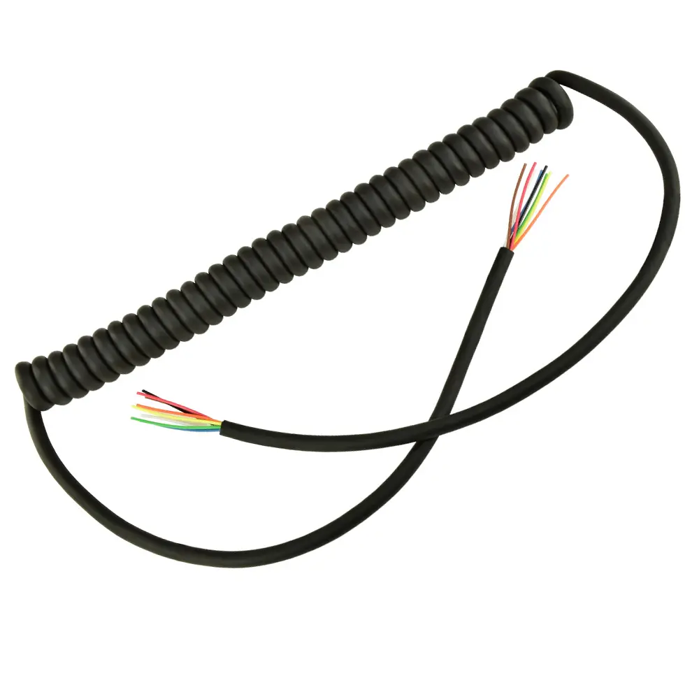 8 CONDUCTOR COILED CORD