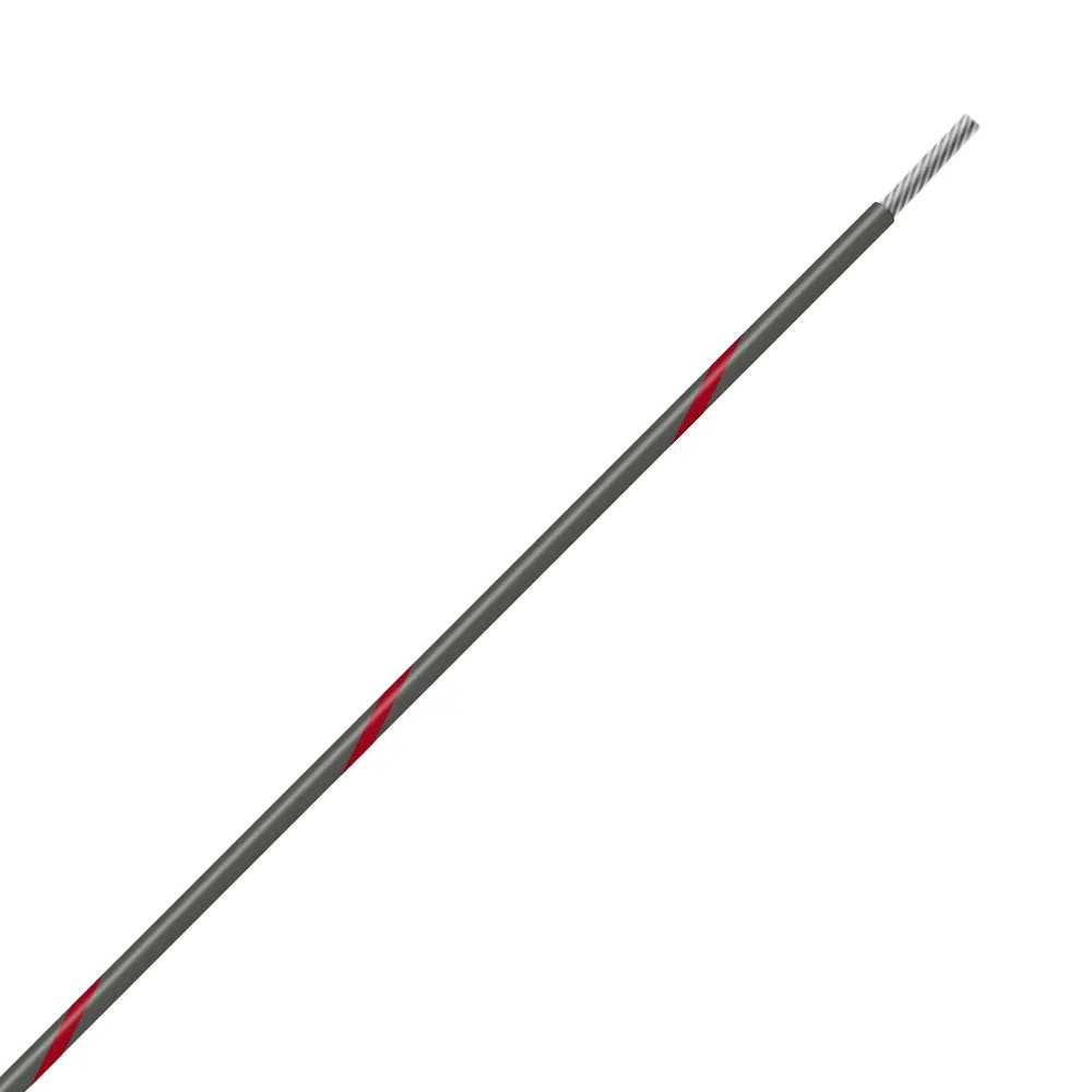 Gray/Red Wire Tefzel 10 AWG