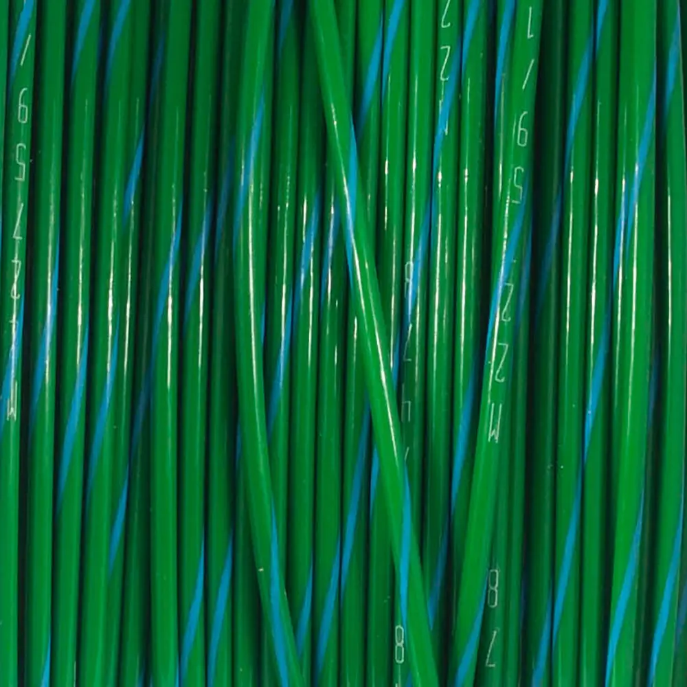 M22759/16-18-56 GREEN/BLUE WIRE TEFZEL 18 AWG