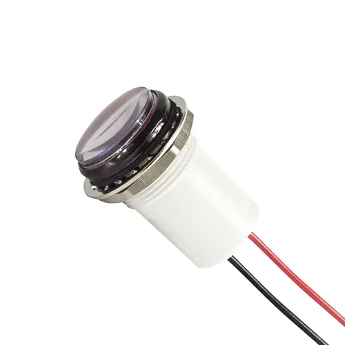 RED LED 11/16" 12 VOLT