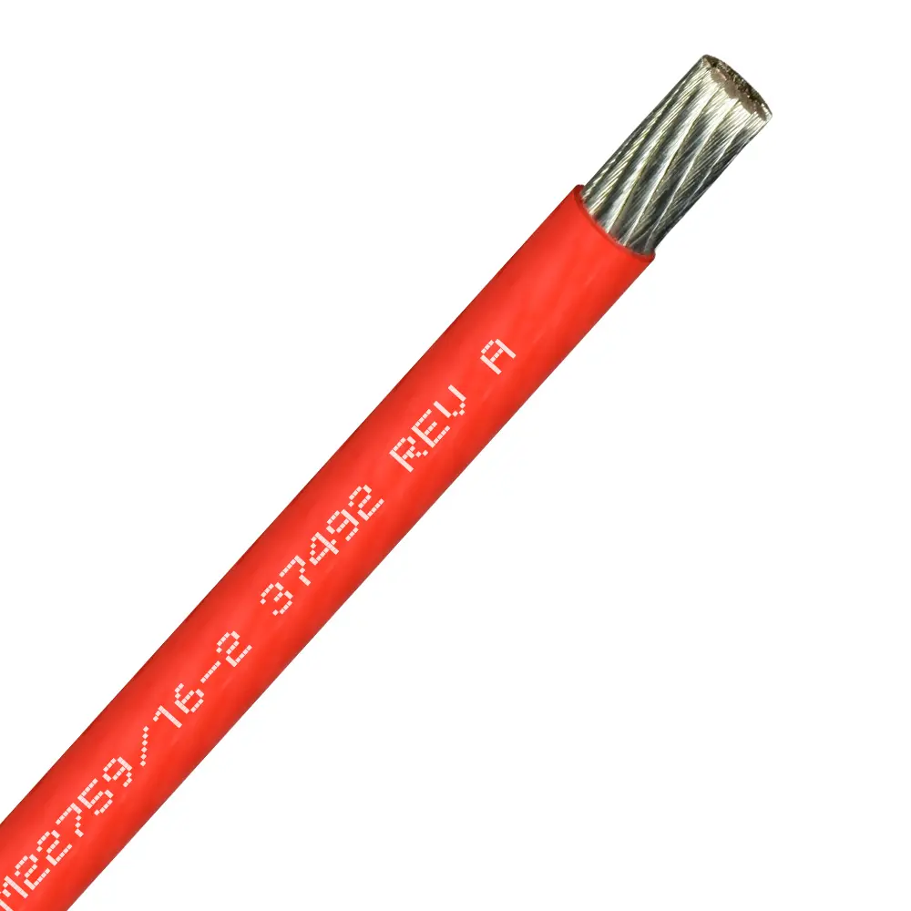 M22759/16-2-2 RED WIRE TEFZEL 2 AWG