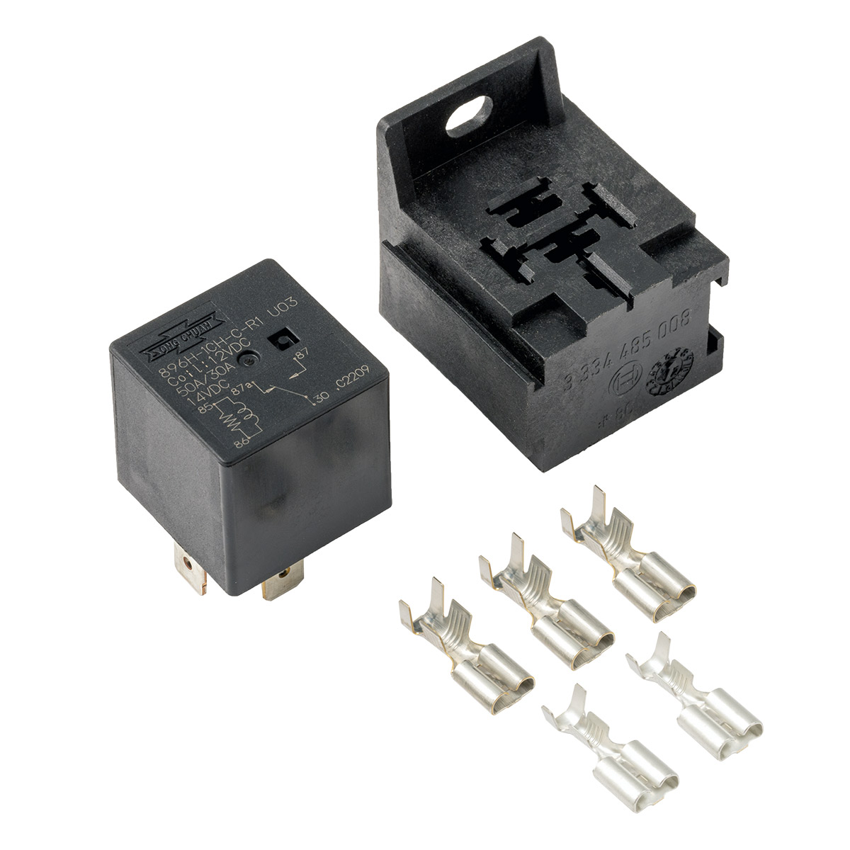 50A Mini Relay Kit With Base | Automotive Relay | Prowireusa