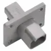 DT 2 WAY FLANGED RECEPTACLE