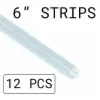 1/2", CLEAR, REFILL, 12 X 6IN PCS