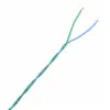 22 AWG x 2 Twisted Pair Green/ Blue 1TPI