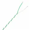 24 AWG X 2 -TWISTED PAIR GREEN/WHITE 3TPI