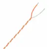 24 AWG X 2 -TWISTED PAIR ORANGE/WHITE 3TPI