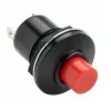 SEALED MOMENTARY PUSHBUTTON SWITCH OFF-ON RED