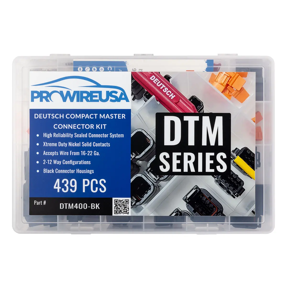 Deutsch DTM Mini Master Kit Black - DTM400-BK, image 1 of 3