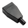 Black Straight in Battery Boot 8-6 GA - 670143, image 2 of 2
