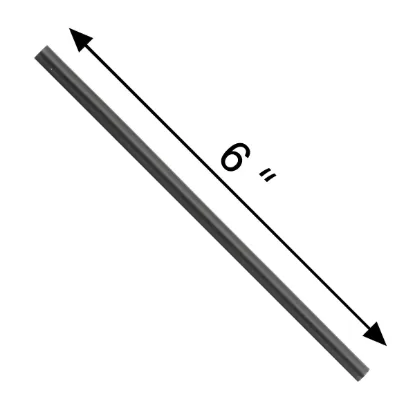 3/16", SCL, 8 X 6in PCS - 6IN-3/16-SCL, image 1 of 2