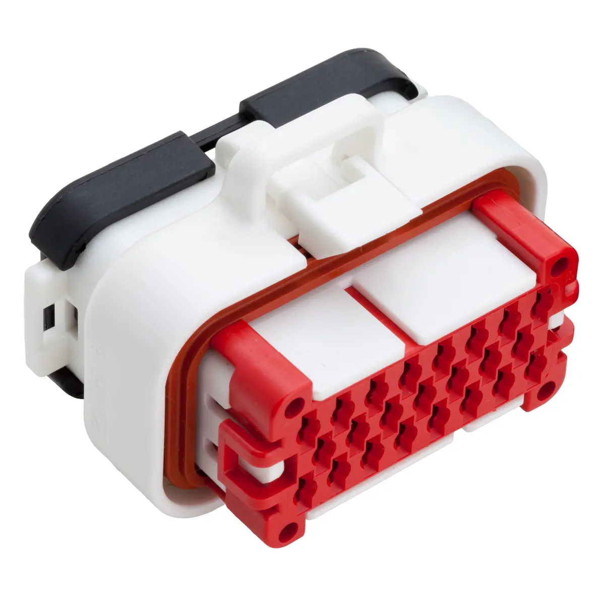 23 Way Plug Housing White AMPSEAL - 770680-2, image 1 of 2