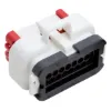 23 Way Plug Housing White AMPSEAL - 770680-2, image 2 of 2