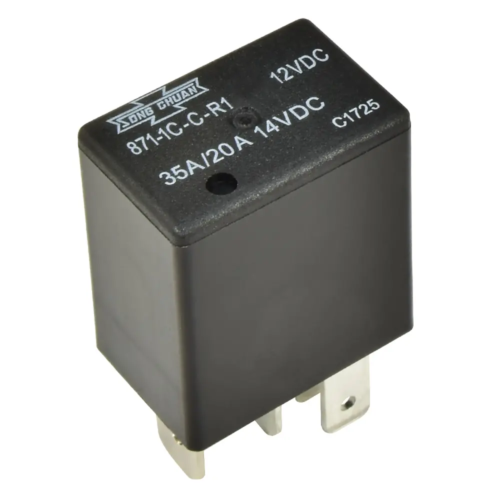 35 Amp Micro Power Relay - 871-1C-C-R1-U01-12VDC, image 1 of 2