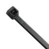 14", 50LB, UV Black, Cable TIES, 100PCS - AL-14-50-0-C, image 1 of 2