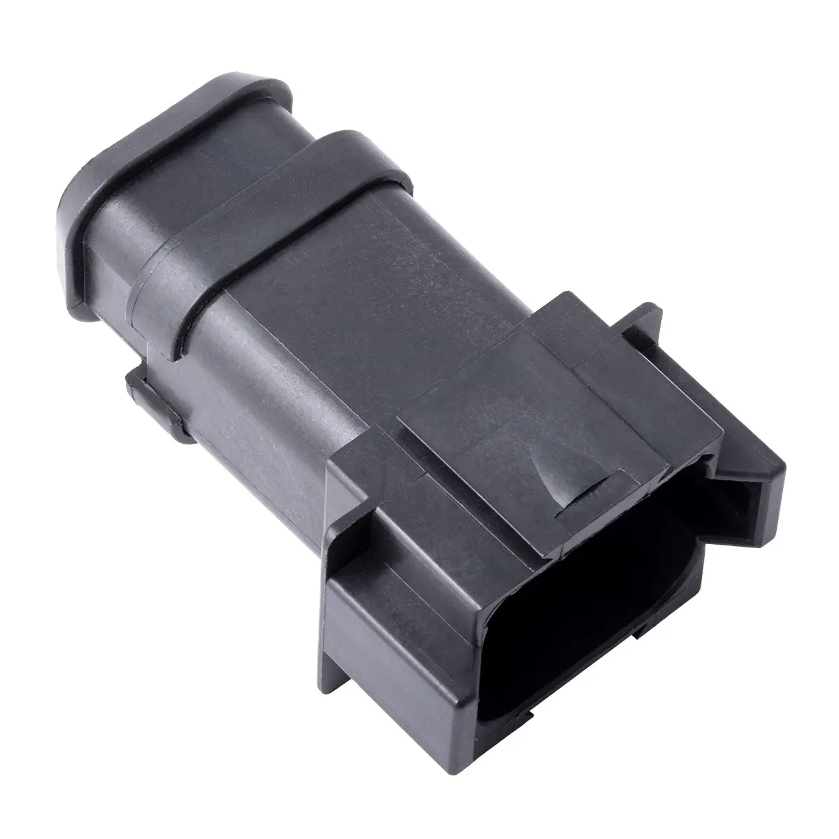 REC, 8P, BLK, E, XCAP, A - DT04-08PA-CE09, image 1 of 2