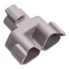 REC, 3P, GRY, Y-SPLITTER - DT04-3P-P007, image 1 of 2