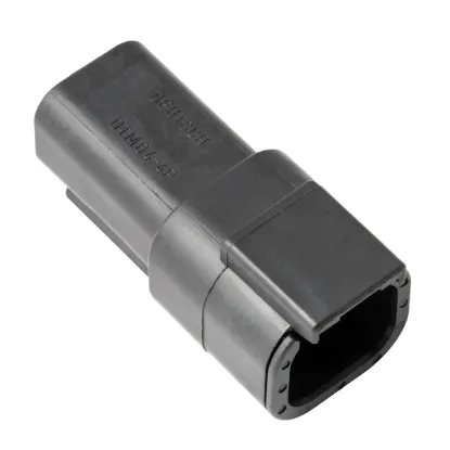 DTM04-4P Black Receptacle - DTM04-4P-E004, image 1 of 2