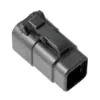 DTM06-6S-E004 Black Plug Housing, image 1 of 2