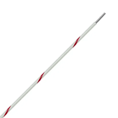 M22759/16-14-92 White/Red BTF Stripe - M22759/16-14-92-PRSP, image 1 of 2