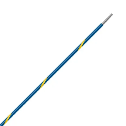 M22759/16-16-64 Blue/Yellow BTF Stripe - M22759/16-16-64-PRSP, image 1 of 2