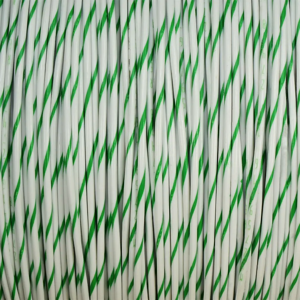 M22759/16-16-95 White/Green BTF Stripe - M22759/16-16-95-PRSP, image 1 of 2