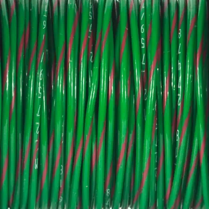 M22759/16-18-52 Green/Red BTF Stripe - M22759/16-18-52-PRSP, image 1 of 2