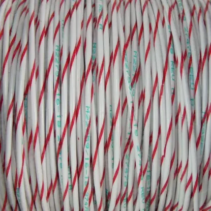 M22759/16-18-92 White/Red BTF Stripe - M22759/16-18-92-PRSP, image 1 of 2