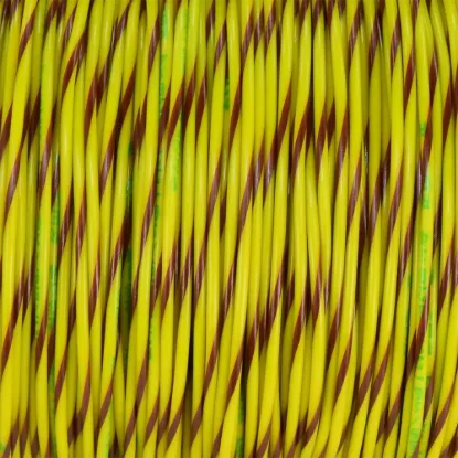 M22759/16-22-41 Yellow/Brown BTF Stripe - M22759/16-22-41-PRSP, image 1 of 2