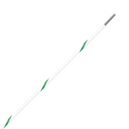 M22759/32-14-95 White/Green BTF Stripe - M22759/32-14-95-PRSP, image 1 of 2
