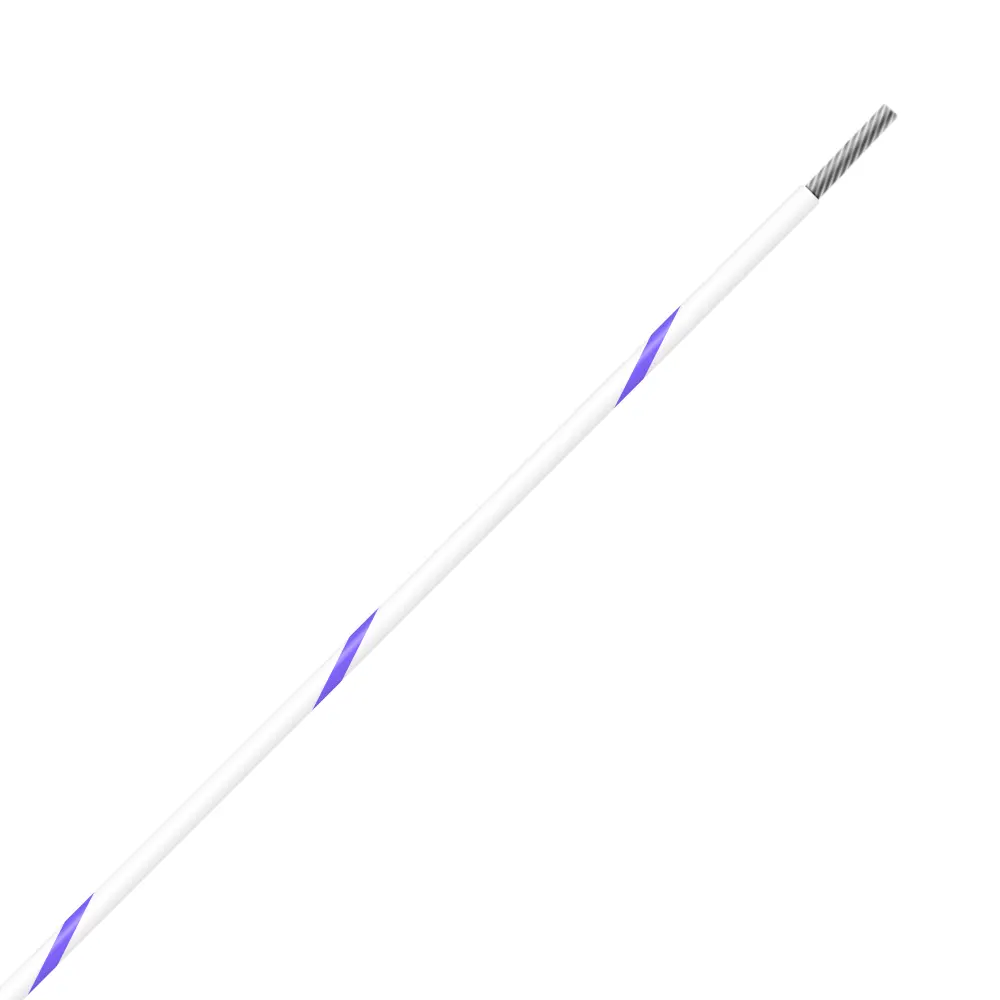 M22759/32-14-97 White/Violet BTF Stripe - M22759/32-14-97-PRSP, image 1 of 2