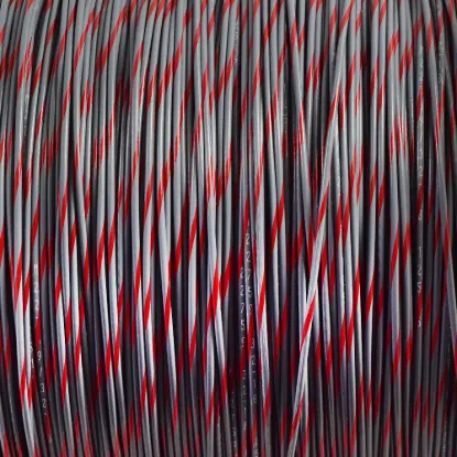 M22759/32-16-82 Gray/Red BTF Stripe - M22759/32-16-82-PRSP, image 1 of 2