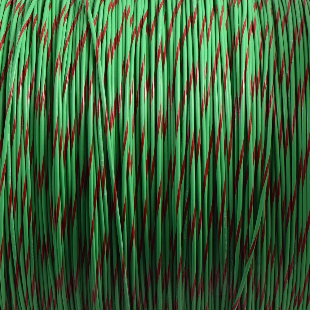 M22759/32-18-52 Green/Red BTF Stripe - M22759/32-18-52-PRSP, image 1 of 2