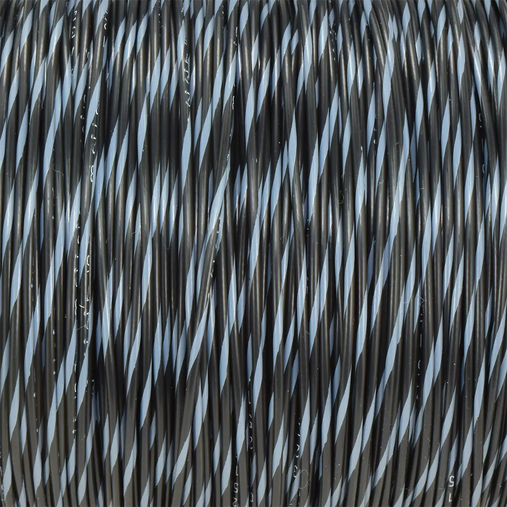 M22759/32-20-08 Black/Gray BTF Stripe - M22759/32-20-08-PRSP, image 1 of 2