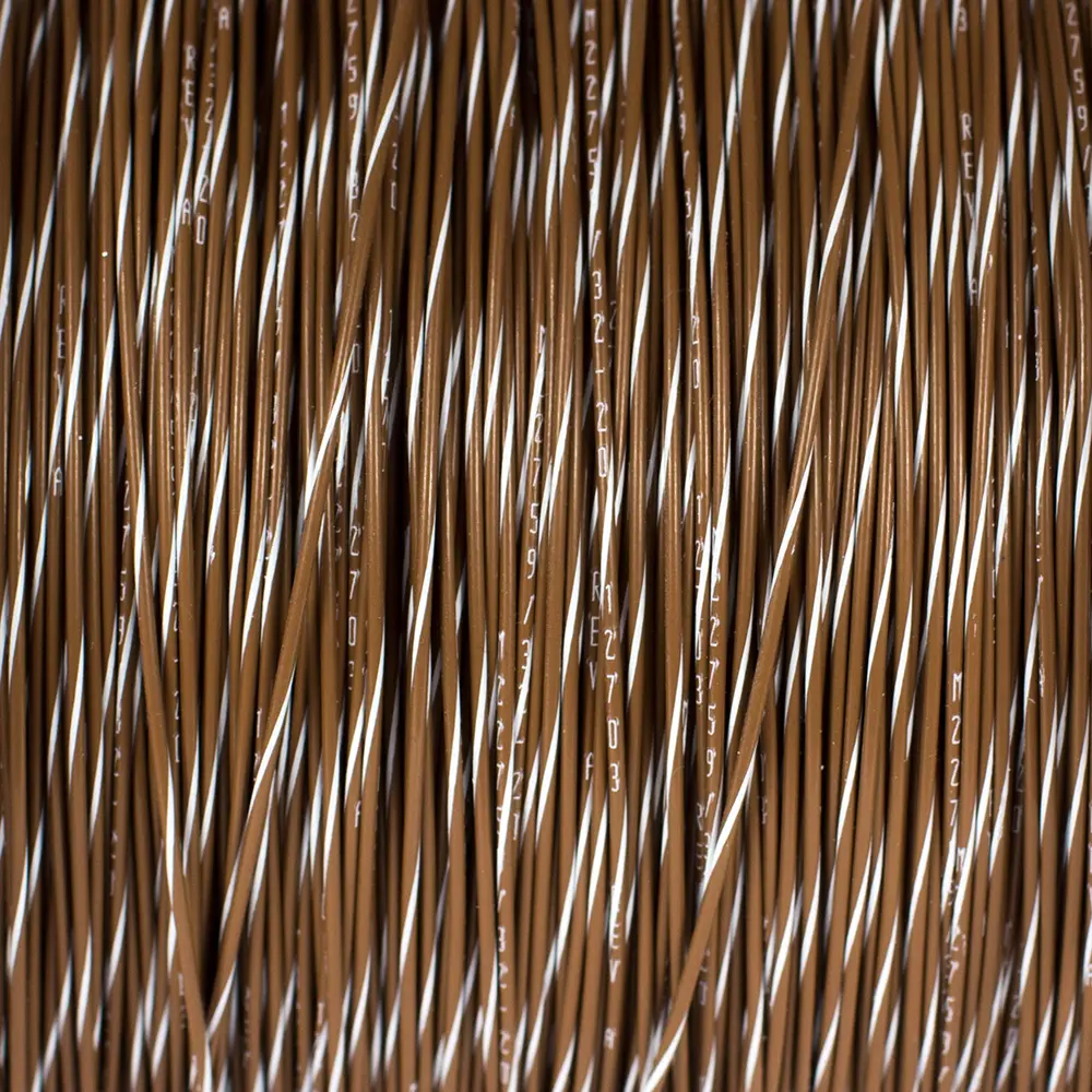 M22759/32-20-19 Brown/White BTF Stripe - M22759/32-20-19-PRSP, image 1 of 2