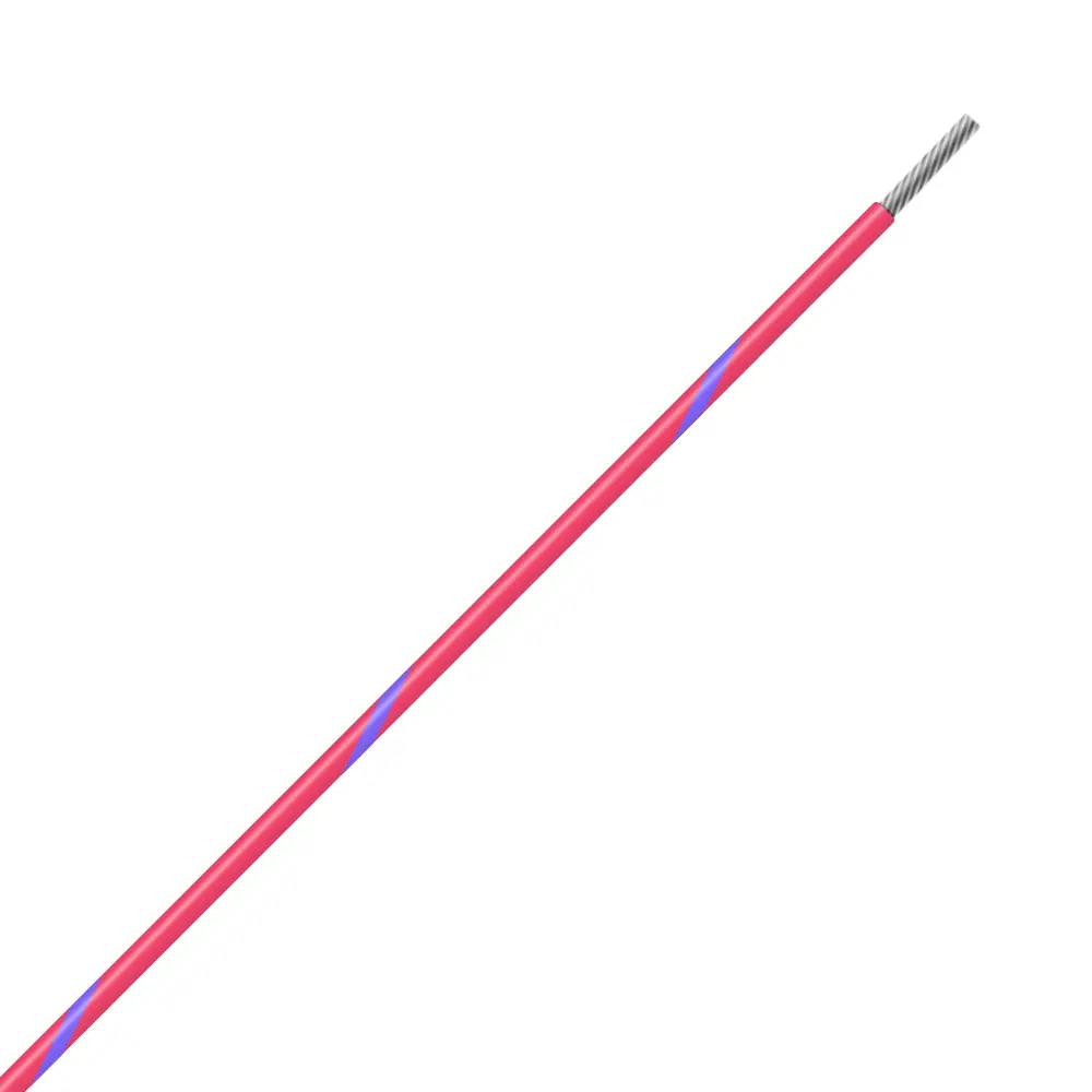 M22759/32-20-27 Red/Violet BTF Stripe - M22759/32-20-27-PRSP, image 1 of 2