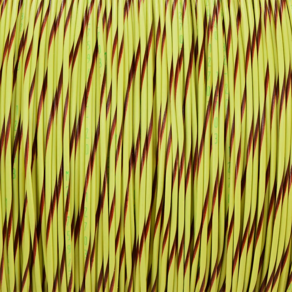 M22759/32-20-41 Yellow/Brown BTF Stripe - M22759/32-20-41-PRSP, image 1 of 2