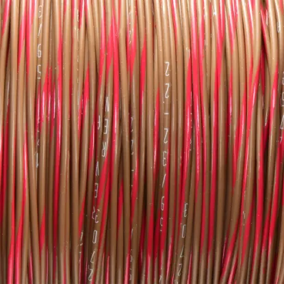 M22759/32-22-12 Brown/Red BTF Stripe - M22759/32-22-12-PRSP, image 1 of 2
