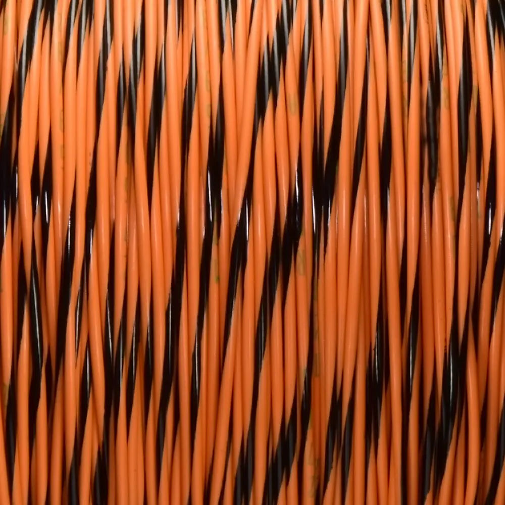 M22759/32-22-30 Orange/Black BTF Stripe - M22759/32-22-30-PRSP, image 1 of 2