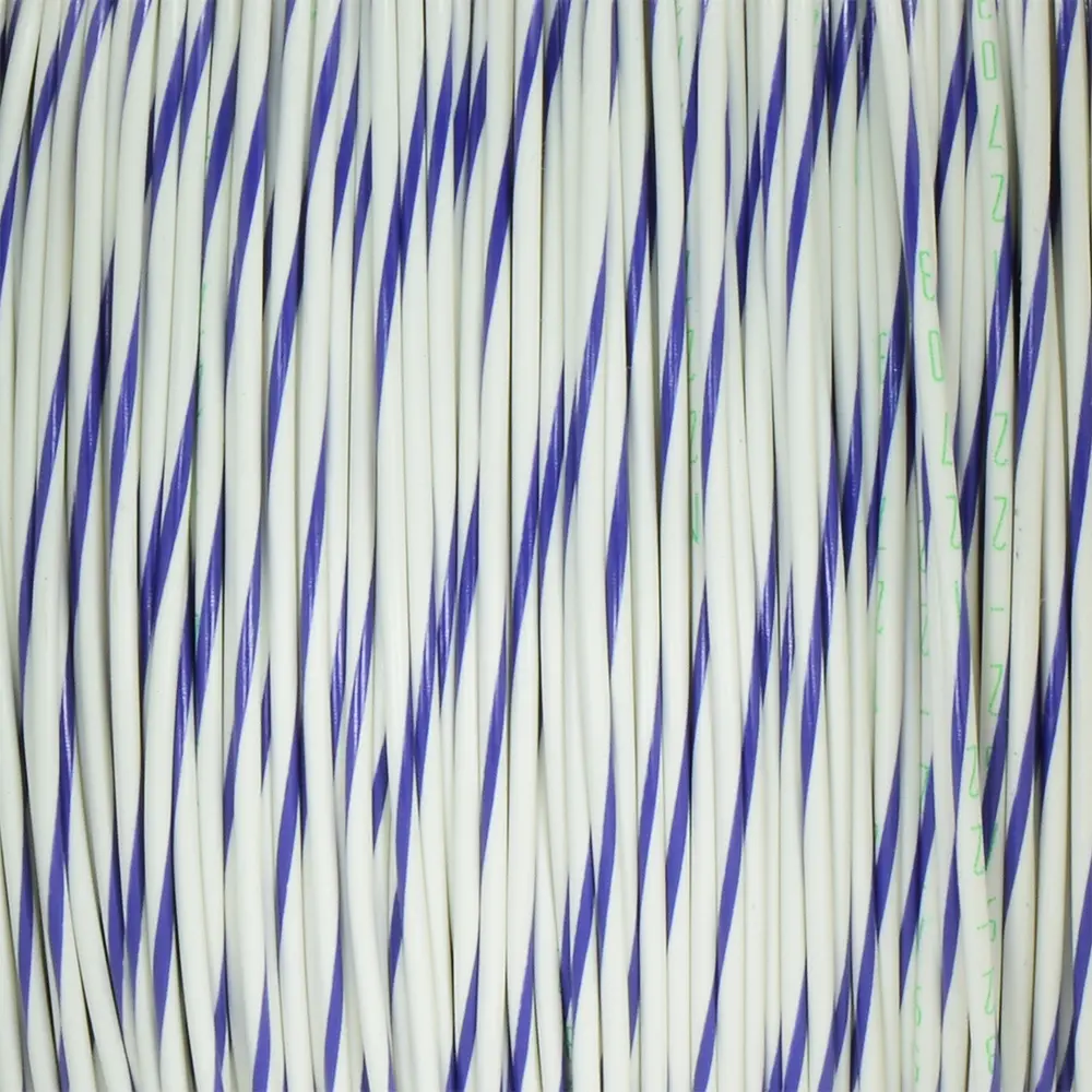 M22759/32-22-97 White/Violet BTF Stripe - M22759/32-22-97-PRSP, image 1 of 2