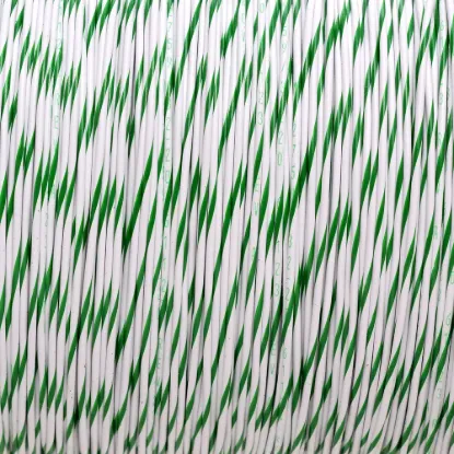 M22759/32-24-95 White/Green BTF Stripe - M22759/32-24-95-PRSP, image 1 of 2