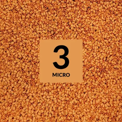 1/16" Orange Micro IDENT Refill 500PCS - 0625-ORANGE-500