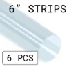 1", Clear, Refill, 6 X 6in PCS - 1-CLR-RF