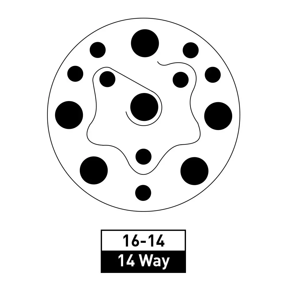 14 Way MIL SPEC Build Your Own Kit - 16-14-KIT