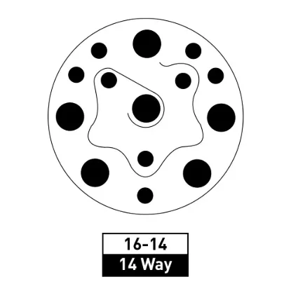 14 Way MIL SPEC Build Your Own Kit - 16-14-KIT