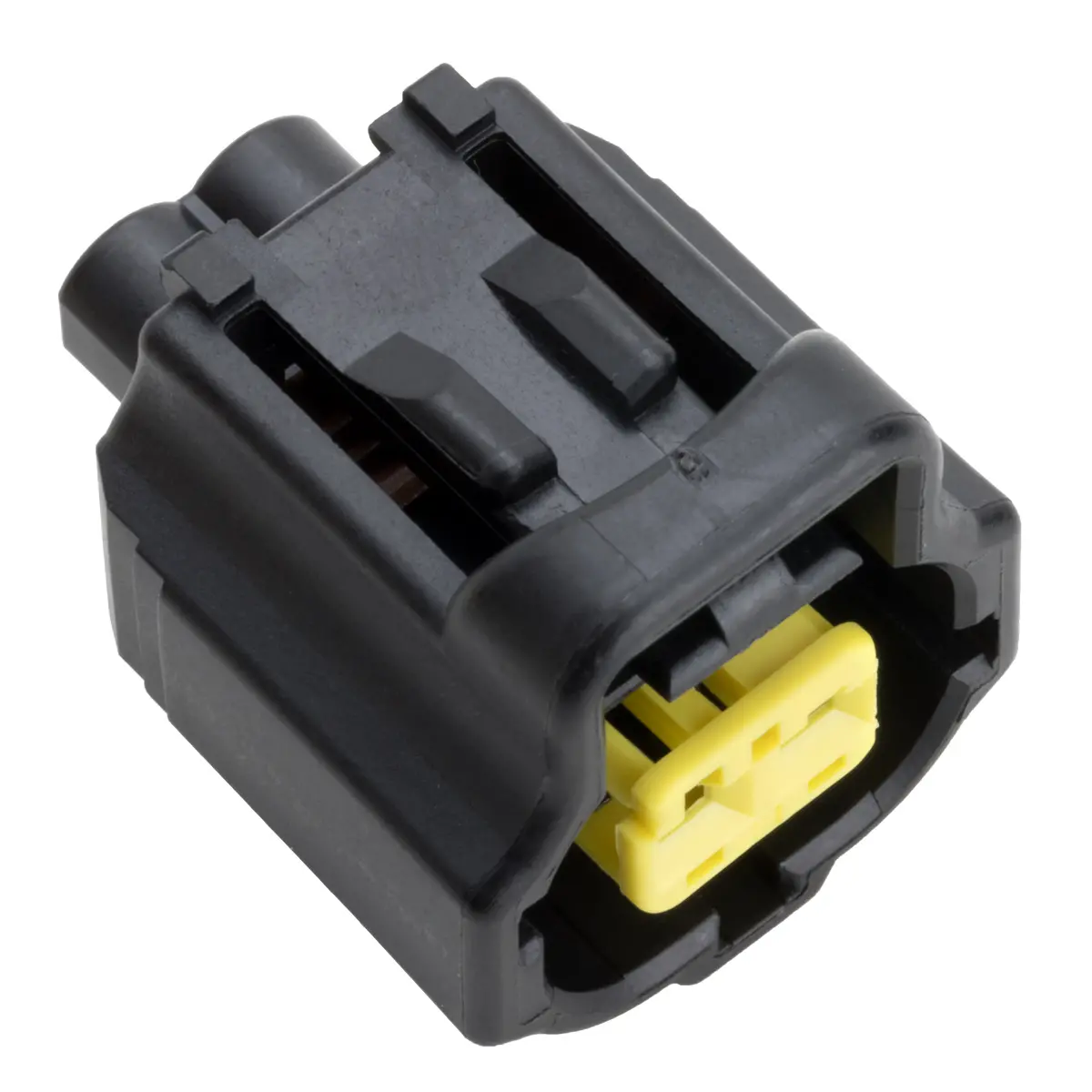 2 Way Black Plug Housing - 184004-1
